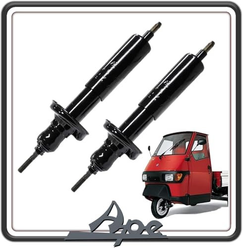 KIT COPPIA 2 AMMORTIZZATORE AMMORTIZZATORI POSTERIORE POSTERIORI COMPLETI PER PIAGGIO APE DIESIS SPECIAL 507 TUTTE LE VERSIONI ORIGINALI PIAGGIO