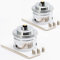 BLUMKRAFT Lot DE 2 Adaptateurs Radiateurs Giacomini 22.6mm 2 encoches vers M30 x 1.5 pour Thermostat/tête thermostatique M30x1.5 mâle