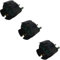 gloca Set 3 Adattatori Presa Schuko 10/16A Con Spina 16A Colore Nero Standard