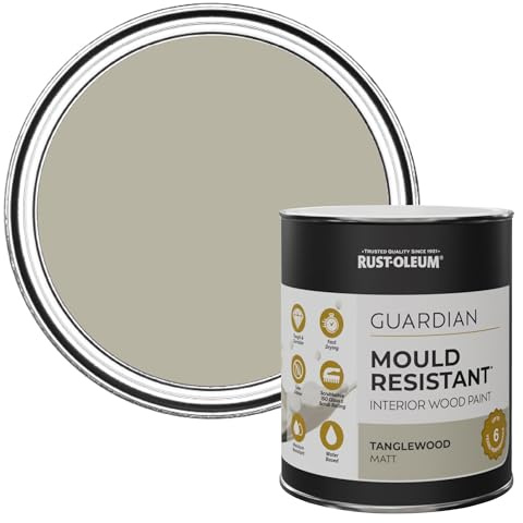 Rust-Oleum Brown Guardian Mould Resistant Interior Wood Paint in Matt Finish - Tanglewood 750ml