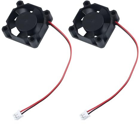 BCZAMD Ventilateur de remplacement Hot End Design for Anycubiic Kobra-3 : 2 pièces Tête d'impression Ventilateur de refroidissement 30 x 30 x 10 mm 3010 24 V pour imprimante 3D Kobra3 pièces