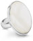 Tuscany Silver Damen-Ring 925 Sterlingsilber Perlmutt weiß Gr. 54 (17.2) 8.47.6910