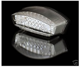 ShinYo LED Rücklicht Monster/Enduro/Chopper Klarglas, Multipurpose, Ganzjährig, Kunststoff