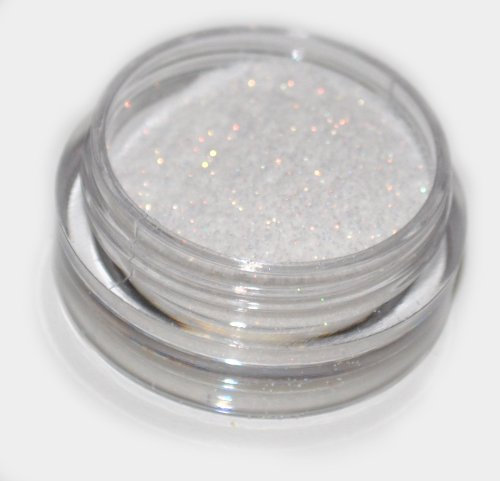 White Eye Shadow Loose Glitter Dust Body Face Nail Art Party Shimmer Make-Up