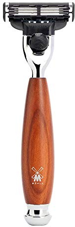 Maquinilla Afeitar Mühle Vivo Gillette Mach3® Madera de Ciruelo