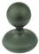 8 X Linic Black Sphere/Round Fence Top Finials + 4 100mm Round Fence Post Caps. UK Made. (GT0023) Free UK Postage
