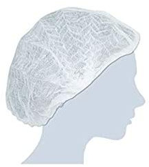 Adi Distribuzione Cuffia Cuffie CUFFIETTE Capelli Cappellini in TNT Confezione 100 Pezzi MONOUSO (Verde)