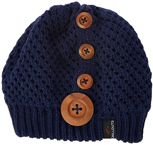 CHILLOUTS Wintermütze mit Knöpfen Longbeanie Nelly Hat - Damen