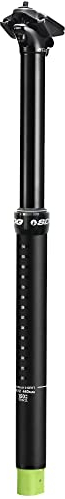 SDG Sattel tellis-31.6 mm-150 mm-Avec Bestellung 1 x Sattelstütze Teleskop Unisex Erwachsene, schwarz