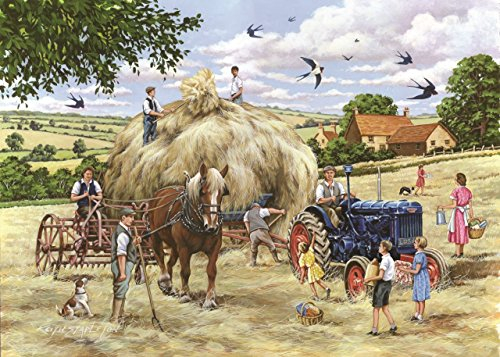 The House Of Puzzles Puzzle 500 Teile - XXL Teile - Making Hay