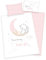 Arle-Living 3 TLG. Baby Bettwäsche renforcé Wende Motiv: kleines Häschen - 100x135 cm + 40x60 cm + 1 Spannbettlaken 70x140 cm (Renforcé)