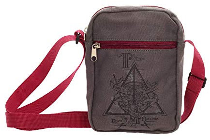 Harry Potter - Kleine Tasche - Umhängetasche - Heiligtümer des Todes - Logo - 17 x 23 cm