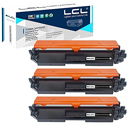 LCL Kompatibel Toner 30A CF230A (3Schwarz) Ersatz für HP Laser Jet Pro M203D M203DN M203DW Laser Jet Pro MFP M227SDN M227D M227FDN M227FDW M203 M227