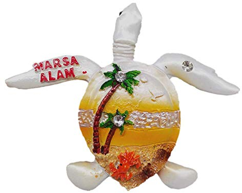 3D-Kühlschrankmagnet, Motiv: Marsa Alam Ägypten, Souvenir, Geschenk, Kühlschrank-Dekoration, magnetische Aufkleber-Kollektion
