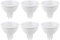 AIMHEIM GU5.3 LED Lampe, 5W LED Leuchtmittel MR16 3000K Warmweiß Ersetzt 45-55W Halogenlampen, 550LM LED Reflektorlampen mit GU5,3-Sockel, AC/DC 12V, Nicht Dimmbar, 6 Stück