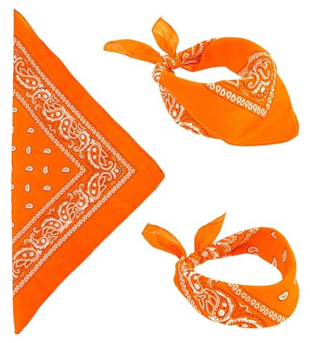 W WIDMANN MILANO Party Fashion - Bandana, 55 x 55 cm, Halstuch, Kopftuch, Accessoire für Kostüme