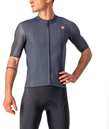 CASTELLI Men's Endurance Elite JRS Sweatshirt, DUNKELGRAU, S