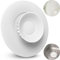 Universal drain plug, 1 piece, Ø 11 cm, white, silicone, for up to Ø 100 mm valve drain, food waste and hair strainer filter, drain strainer for sink, washbasin, bathtub, stopper kitchen bathroom set