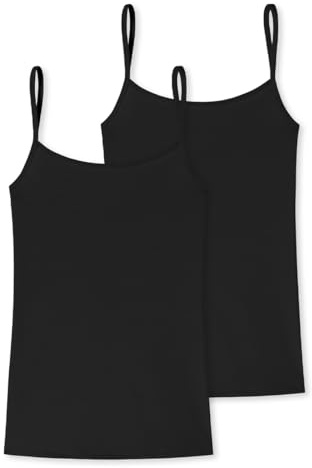 Uncover by Schiesser - Damen Cotton - Spaghetti Top - 2er Pack