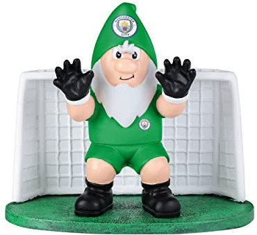 FOCO Officially Licensed Manchester City FC Goalkeeper Football Garden Gnome