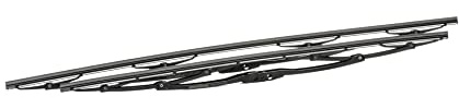 RIDEX Scheibenwischer Set Wischerblätter Satz ohne Spoiler Vorne Länge 1: 650mm Länge 2: 550mm Standard Kompatibel mit BMW 5 Limousine E39 298W16975