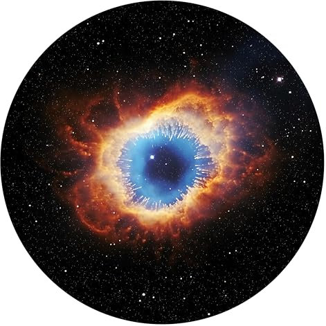 Orzorz Slide Discs Galaxy Night Light Plus Home Planetarium Projector (Work Star Projector Plus) (Helix Nebula)