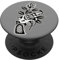 Rose und Revolver, traditionelles Blackwork PopSockets mit austauschbarem PopGrip