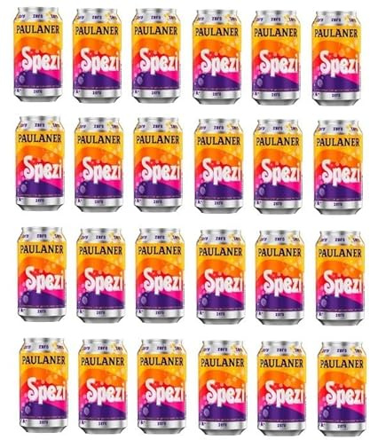 24 Dosen Paulaner Zero Spezi (Cola/Orange) ohne Zucker a 0,33 L inkl. EINWEGPFAND + Space Keks gratis a 45 g von Onlineshop Bormann