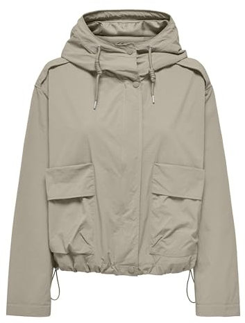ONLY Onlmamba Life Short Parka Jacket CC Otw Giacca, Stringa, L Donna