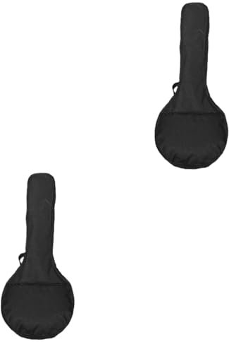 Toyvian 2 Stück Mandolinentasche Mandolinenrucksack Tragetasche FüR Mandoline Verstellbarer Rucksack Mit ReißVerschluss Robuster Musikinstrumentenkoffer FüR Sicheren Transport