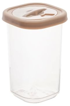 Jungengel Gewürzbehälter Set mit Deckel, 12 Stück, 350 ml, BPA-frei, Spülmaschinenfest, Transparent (Cappuccino)