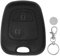2 Buttons Key Fob Replacements for Toyota Aygo Citroen C1 C2 C3 C5 Peugeot 107 207 307 Key Fob Case Cover Key Fob Key Shell Car Key Fob Case with Battery and Keyring (NO Blade,with Battery CR2016)
