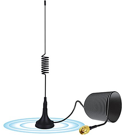 SMA Antenna 4G LTE, 10dBi Omnidirezionale Antenna de rete con connettore SMA Male, Base Magnetica, per 3G/4G/5G/GSM/GPRS/LTE/Router 4G/ Tim Vodafone/Modem/Telecamera