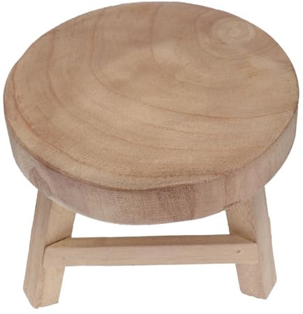 BESPORTBLE Holz Blumentopfständer Garten Blumentopfregal Blumentopfzubehör Naturholz Blumentöpfe Aufbewahren Dekoration Balkon Gartenarbeit