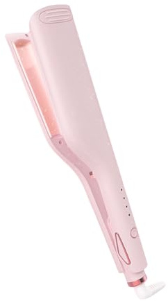 Haarkräusler - Lockenstab Mit Kräuselfunktion | Temperaturregulierbares Stylinggerät Mit Anti-Brandschutz 25mm Für Zuhause, Reisen & Hochzeit