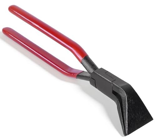 EFUTURETIME Falzzange Blech 45° Blechbiegezange, Maulbreite 60 mm Spengler Dachdecker Werkzeug