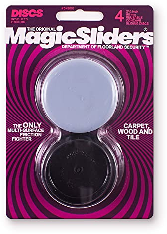MAGIC SLIDERS L P 4600 4 Pack 2-3/8 Concave Disc