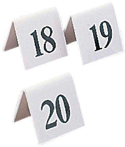 Table Numbers 31-40 Wedding Pubs Restaurants Cafe Clubs Bar | Clear tabletop numbering helps customers find seats easily, simplifying hospitality service in pubs, clubs, and busy bars.