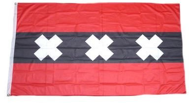 Fahne/Flagge Niederlande - Amsterdam NEU
