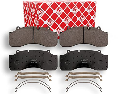 febi bilstein 16635 Brake Pad Set with additional parts, 1 unit