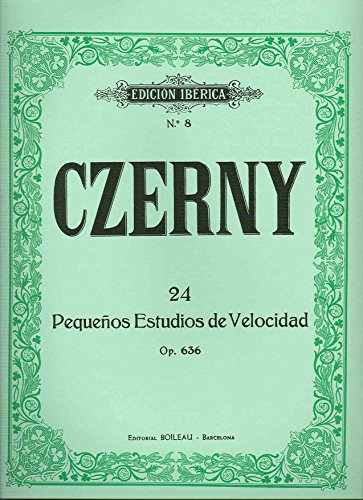 CZERNY - Op. 636 Estudios de Pequeña Velocidad para Piano (Iberica)
