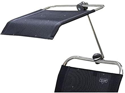 Crespo - Parasol P-199 gris oscuro para sillas Crespo