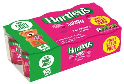 Hartley's Raspberry Jelly 6 x 125g