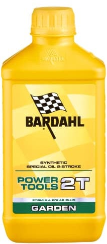 Bardahl Garden Power Tools 2T Olio Lubrificante Motoseghe Attrezzature da Giardinaggio 100% Sintetico 2 Stroke 1 LT