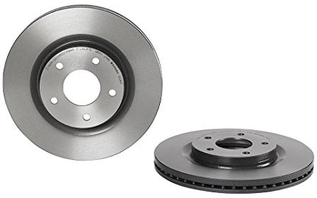2x Bremsscheibe COATED DISC LINE belüftet Ø 296 mm Vorne (09.B596.11) Vorne von Brembo (Set09.B596.11) Bremsanlage Bremsscheibenset, Scheibenbremse, Satz, Bremsscheibensatz