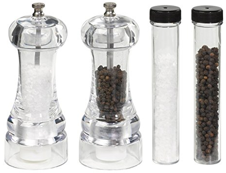 Tala Acrylic Salt & Pepper Set with refills, 485 kg