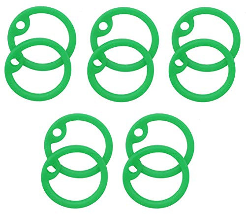 Taktische Gummi-Erkennungsmarke, Schalldämpfer, US-Militär, Armee, Marineblau, Airsoft, GI ID, langlebig, 10 Schalldämpfer, Grün