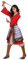 Disguise Damen Disney Mulan Hero Kleid Deluxe Erwachsenenkostüm, rot, X-Large (18-20) US