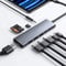 HUB USB C pour iPad Pro Adaptateur 9-en-1 iPad Pro M4 M2 M1 13 12.9 11 Station d’Accueil iPad Air avec 4K HDMI, USB-C, SD/TF Lecteur de Carte, USB 3.0, 3.5mm AUX, Données de Type C, iPad Mini 6