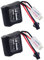 2PCS 7.4V 850mAh SM-2P Stecker Lithium Batterie für Syma Q2 Q3 Skytech H100 T1 T02 H102 H106 H108 H120 Fernbedienung Boot Speed ​​Boot Modell Batterie